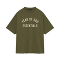 Fear of God Essentials T-Shirt Military (Oversized)