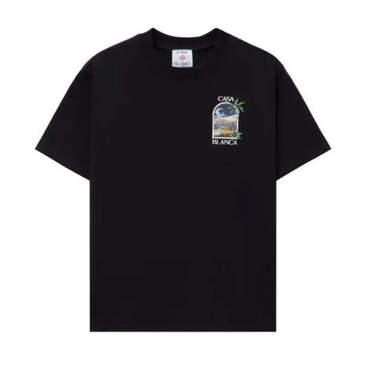 Casablanca La Night Printed T-Shirt 'Black'