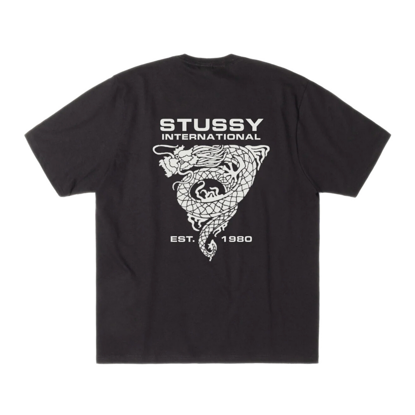 Stussy Dragon Tee 'Black'