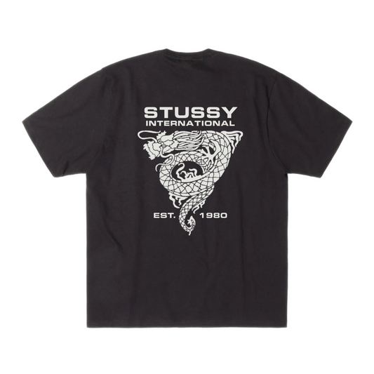 Stussy Dragon Tee 'Black'