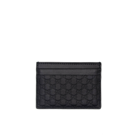 Gucci Card Case Microguccissima Black (5 card slot)