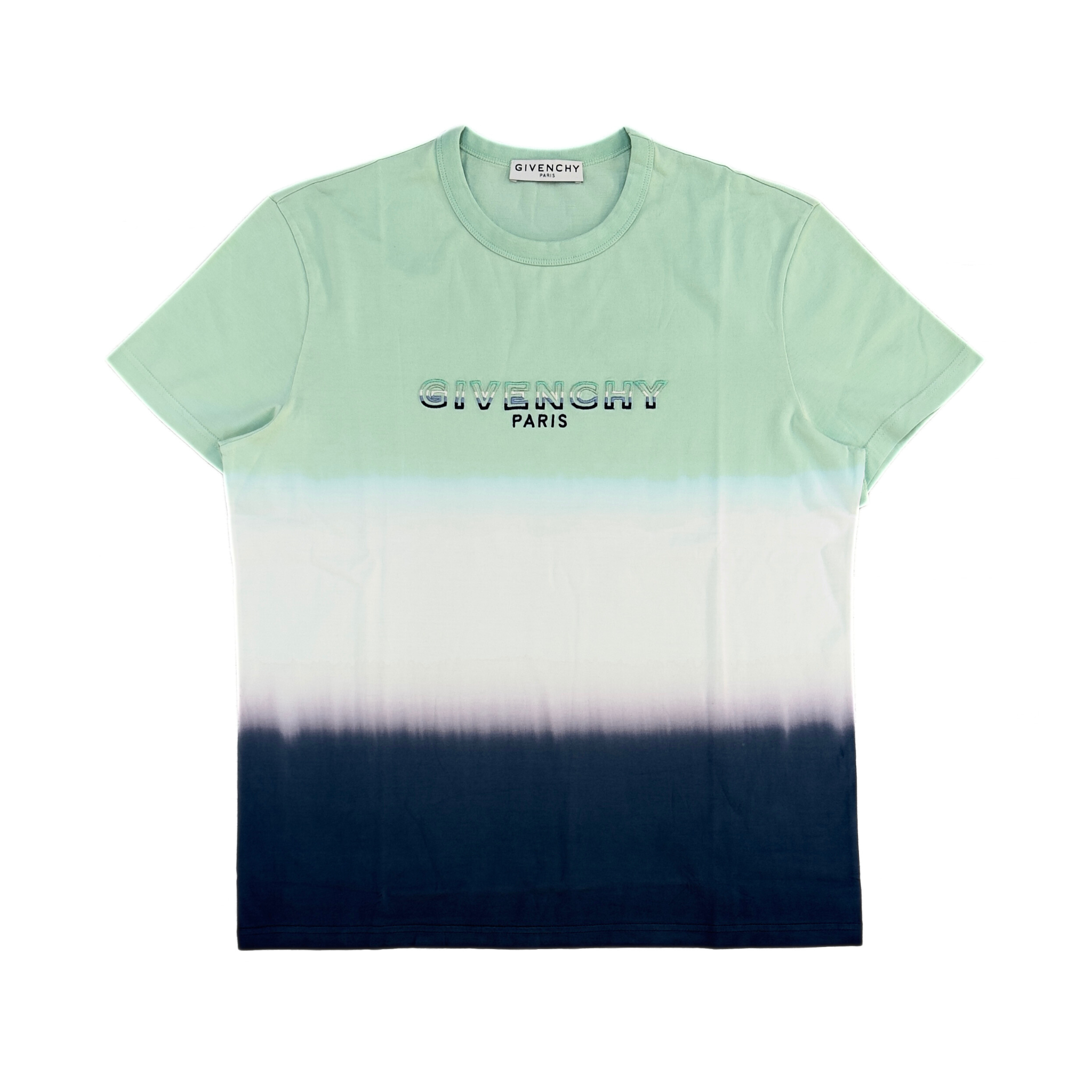 Givenchy Oversized T-Shirt Με Flocked Λογότυπο Dip Dye Τριών Αποχρώσεων