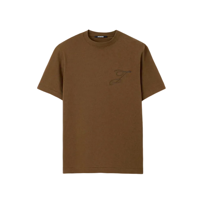 Jacquemus The Logo T-Shirt Khaki