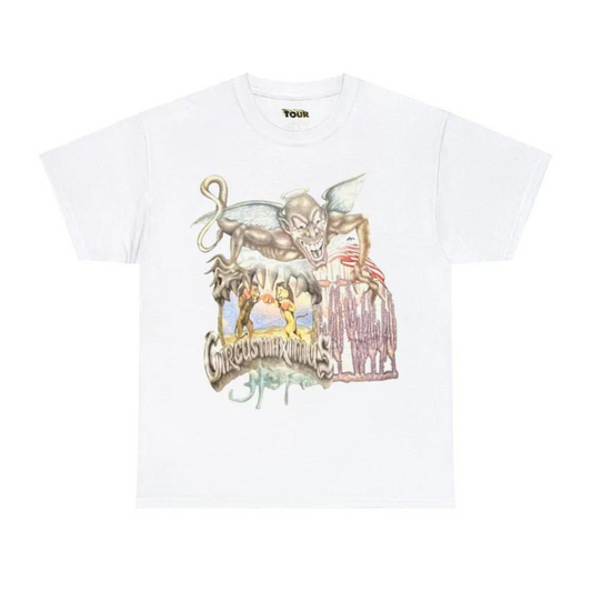 Travis Scott Utopia Circus Maximus Tour T-Shirt III White