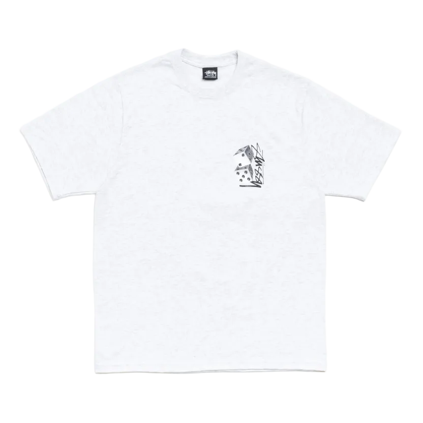 Stussy Tall Dice Tee Ash Heather
