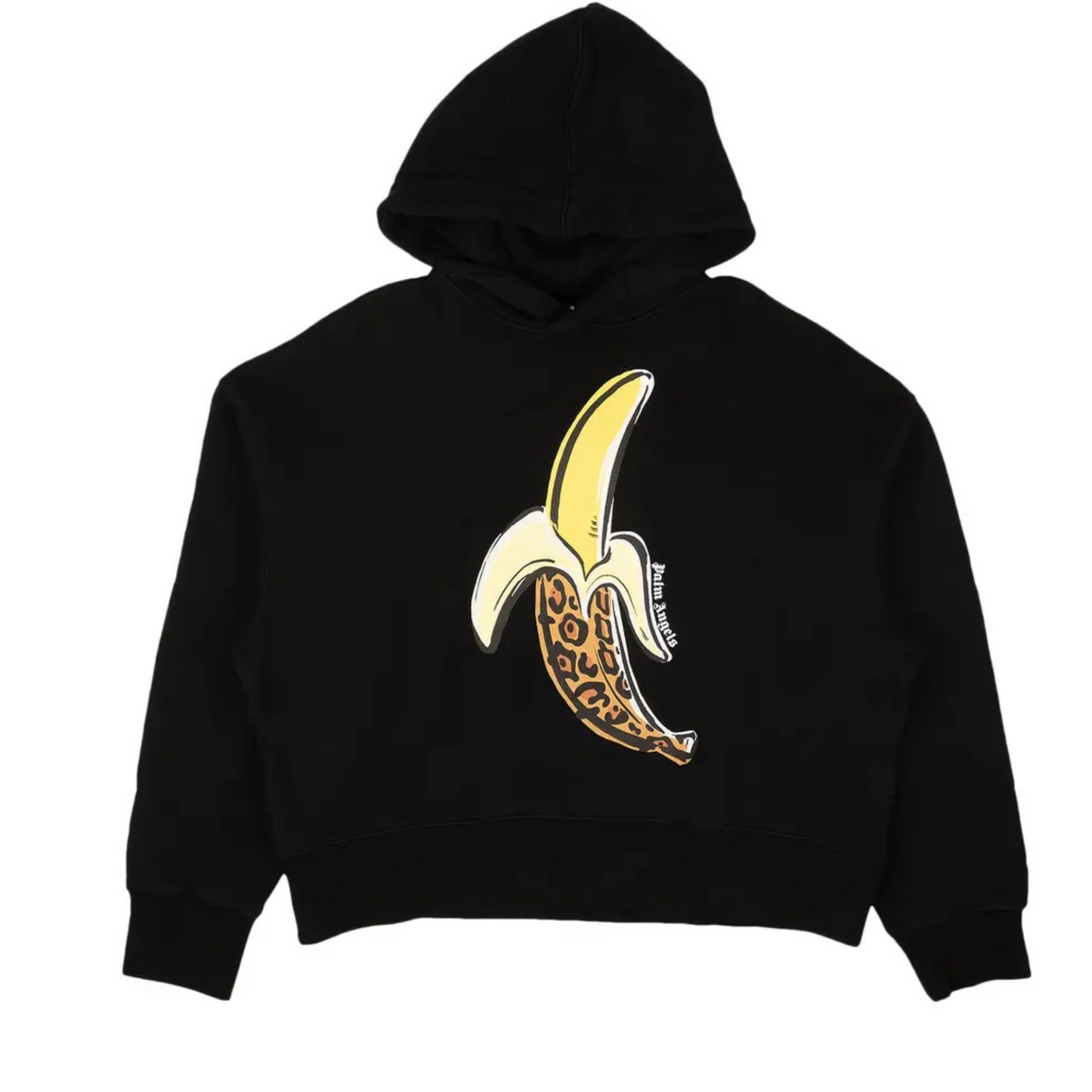 Palm Angels Banana Printed Hoodie 'Blue/Brown'