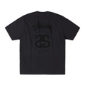 Stussy Stock Link Tee Pigment Dyed 'Faded Black'