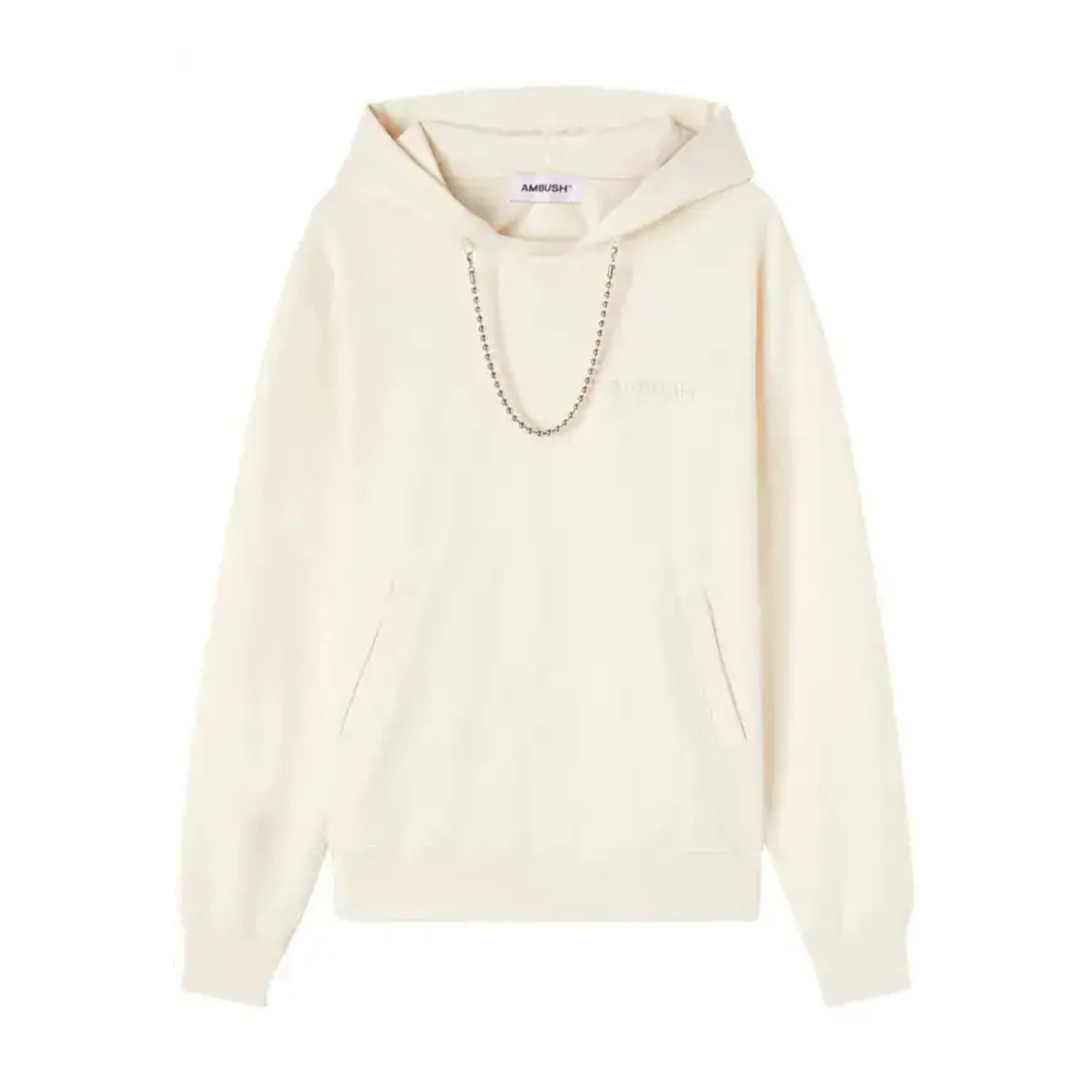 Ambush Ballchain Cotton Hoodie Neutral