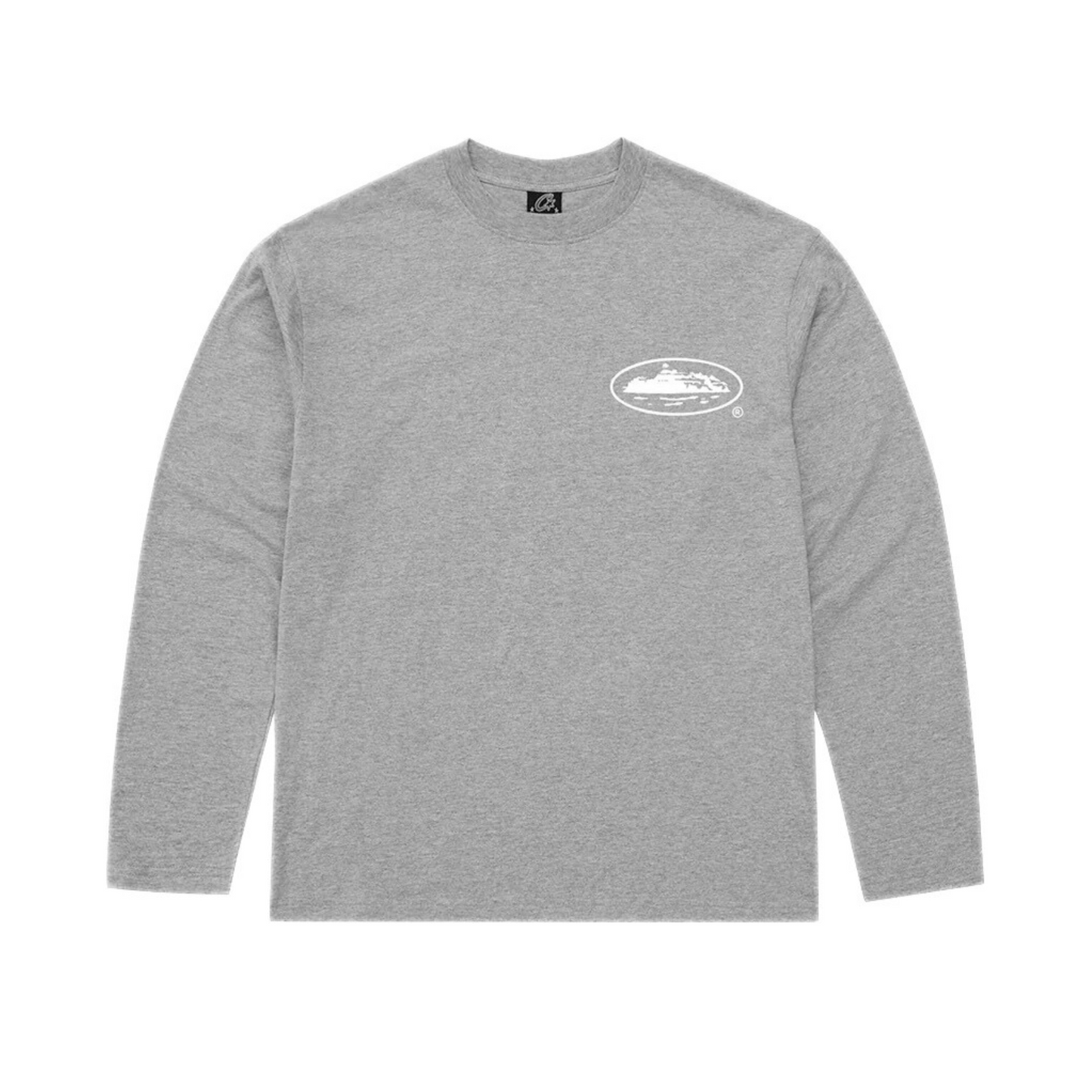 Corteiz OG Island Longsleeve Tee 'Grey'