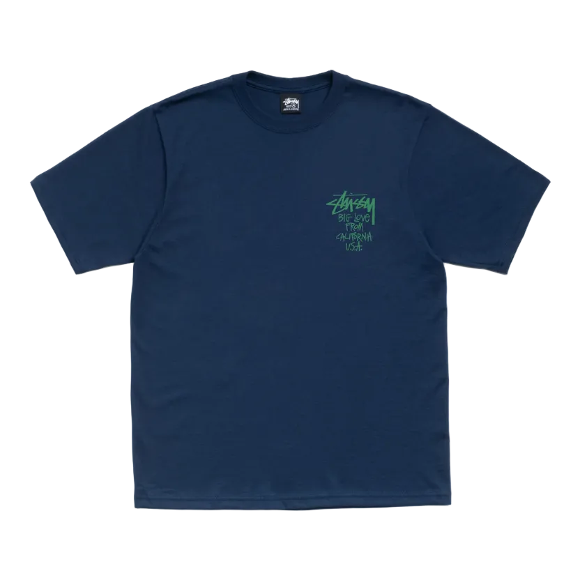 Stussy Big Love Tee 'Navy'