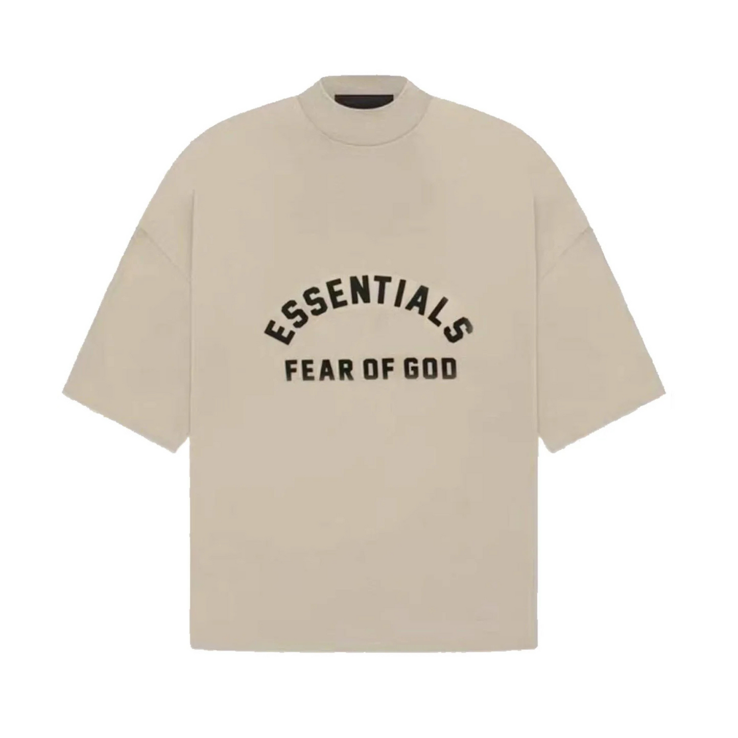 Fear of God Essentials Tee 'Black Dusty Beige'