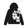 Denim Tears Jumbo Wreath Hoodie 'Black'