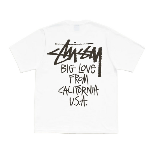 Stussy Big Love Tee 'White'