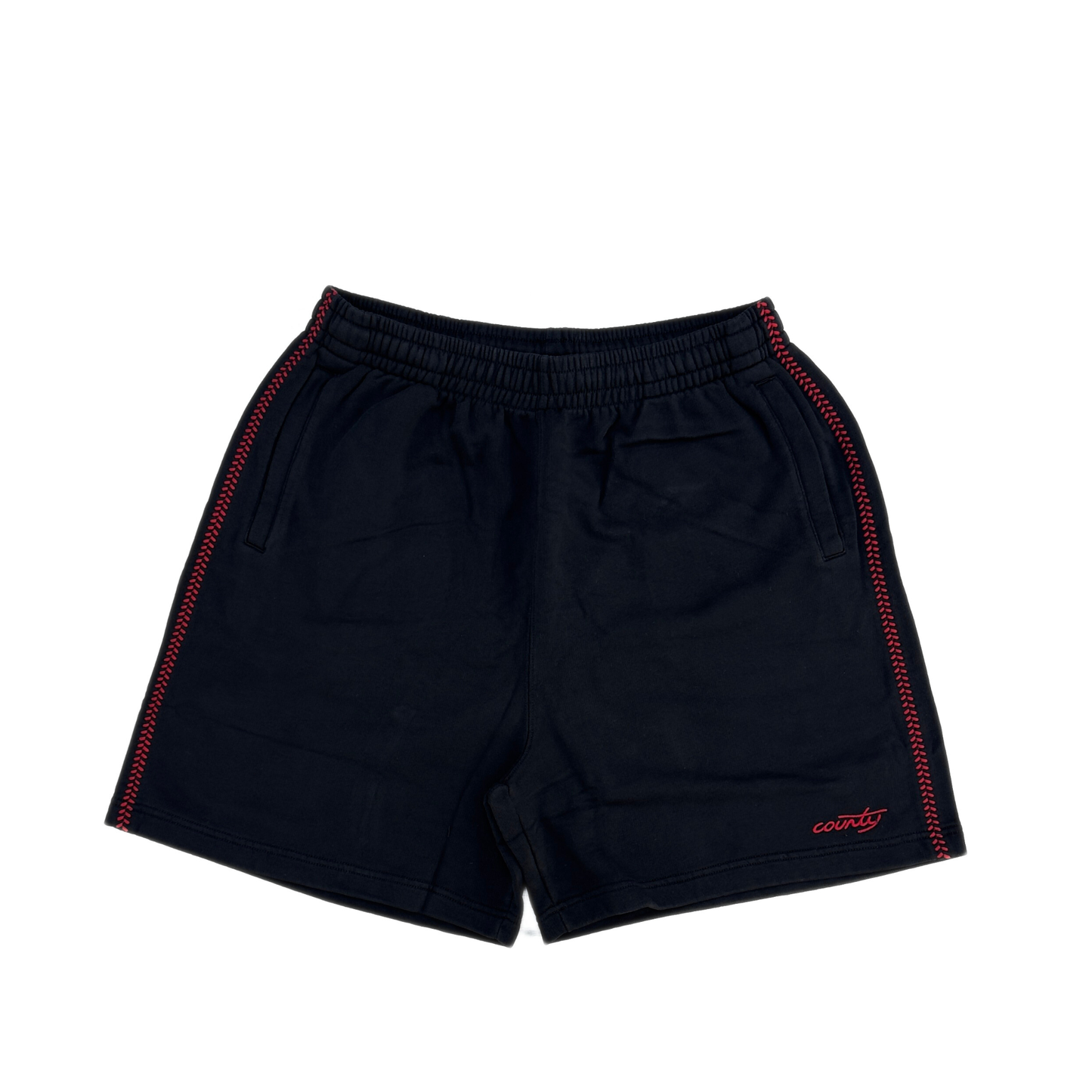 Marcelo Burlon County Of Milan Logo-Embroidered Track Shorts Black
