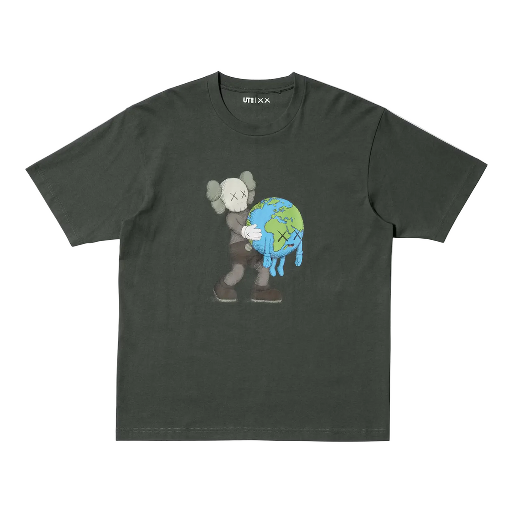 Kaws Universe UT Graphic T-Shirt - Grey