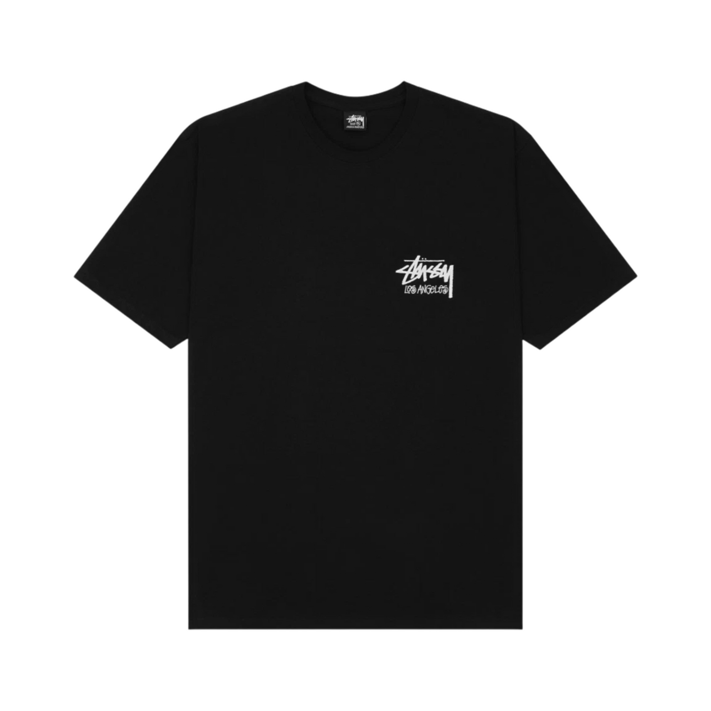 Stussy Stock Los Angeles Tee 'Black'