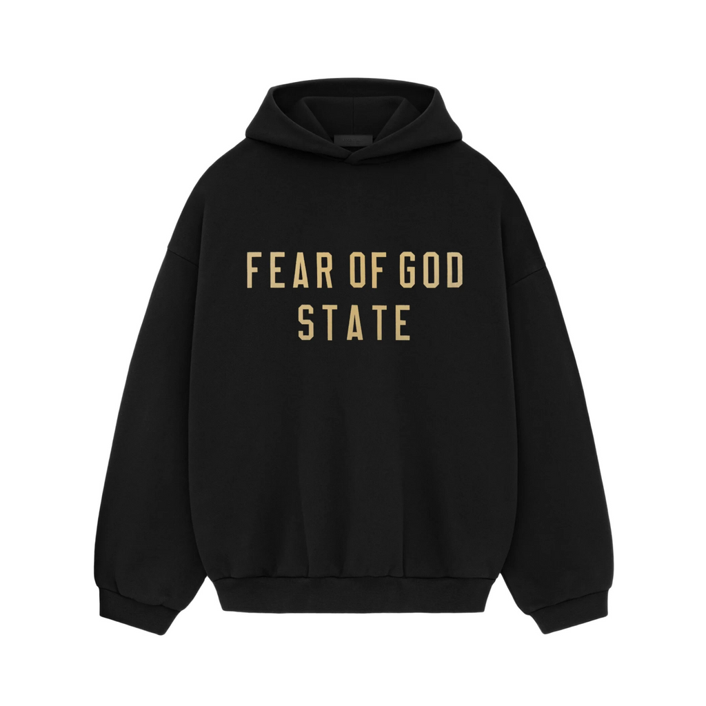Fear of God Essentials Fleece Hoodie 'Black'