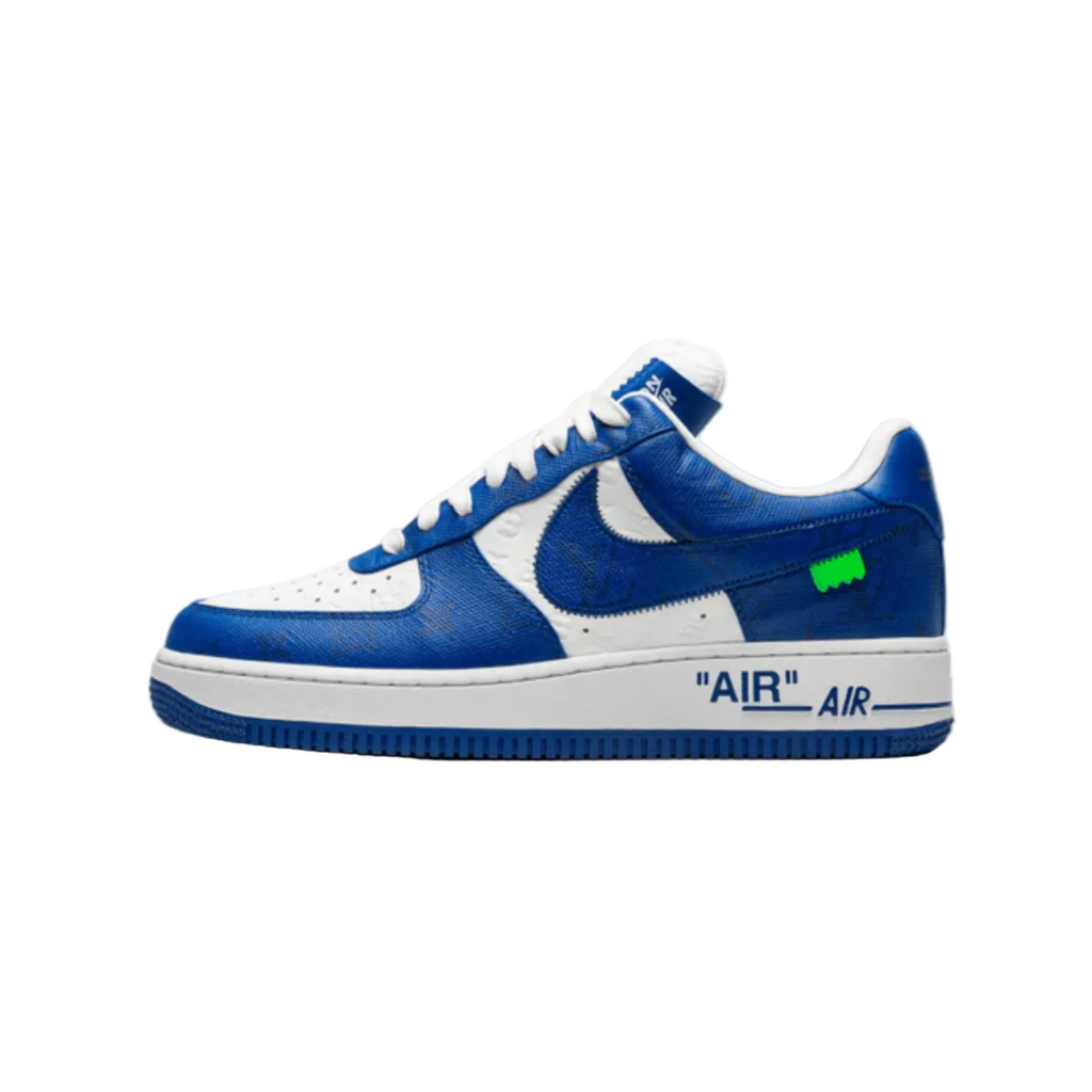 Louis Vuitton Nike Air Force 1 Low By Virgil Abloh White Royal - 48h