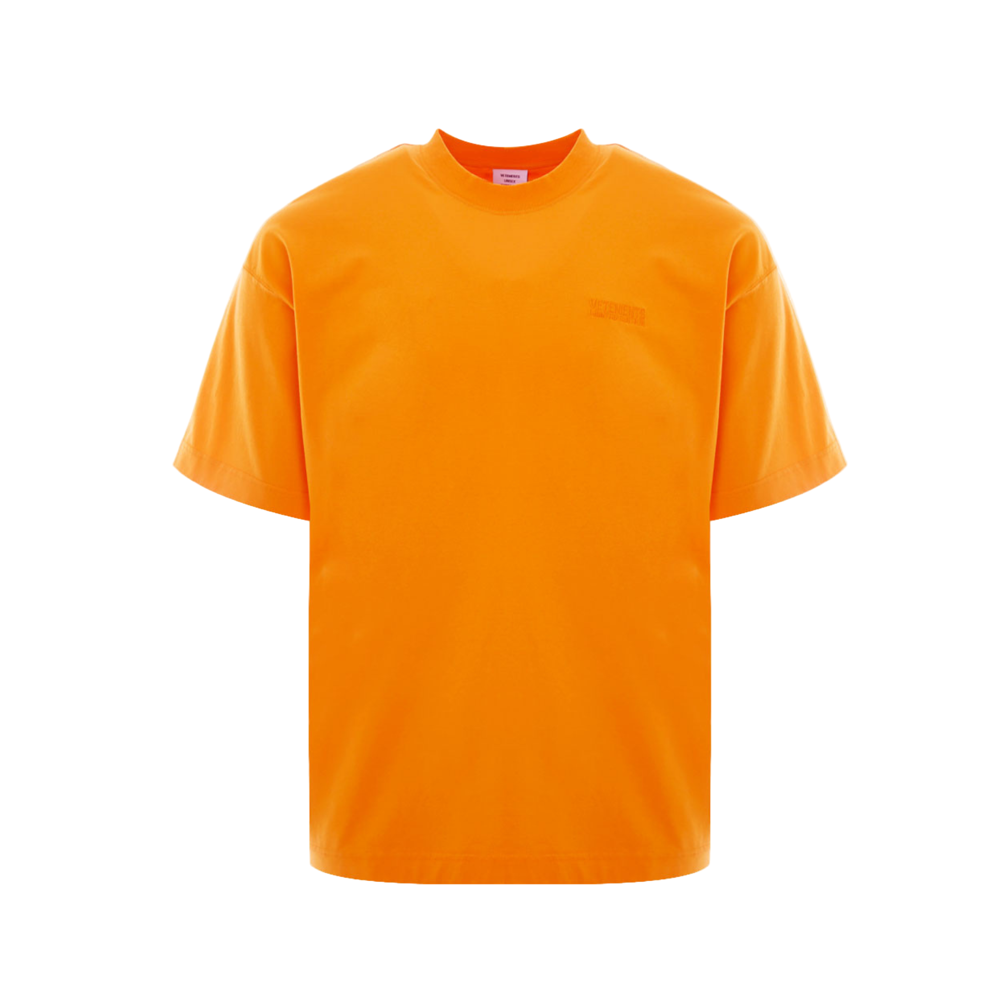 Vetements Men's Total Logo T-Shirt Orange