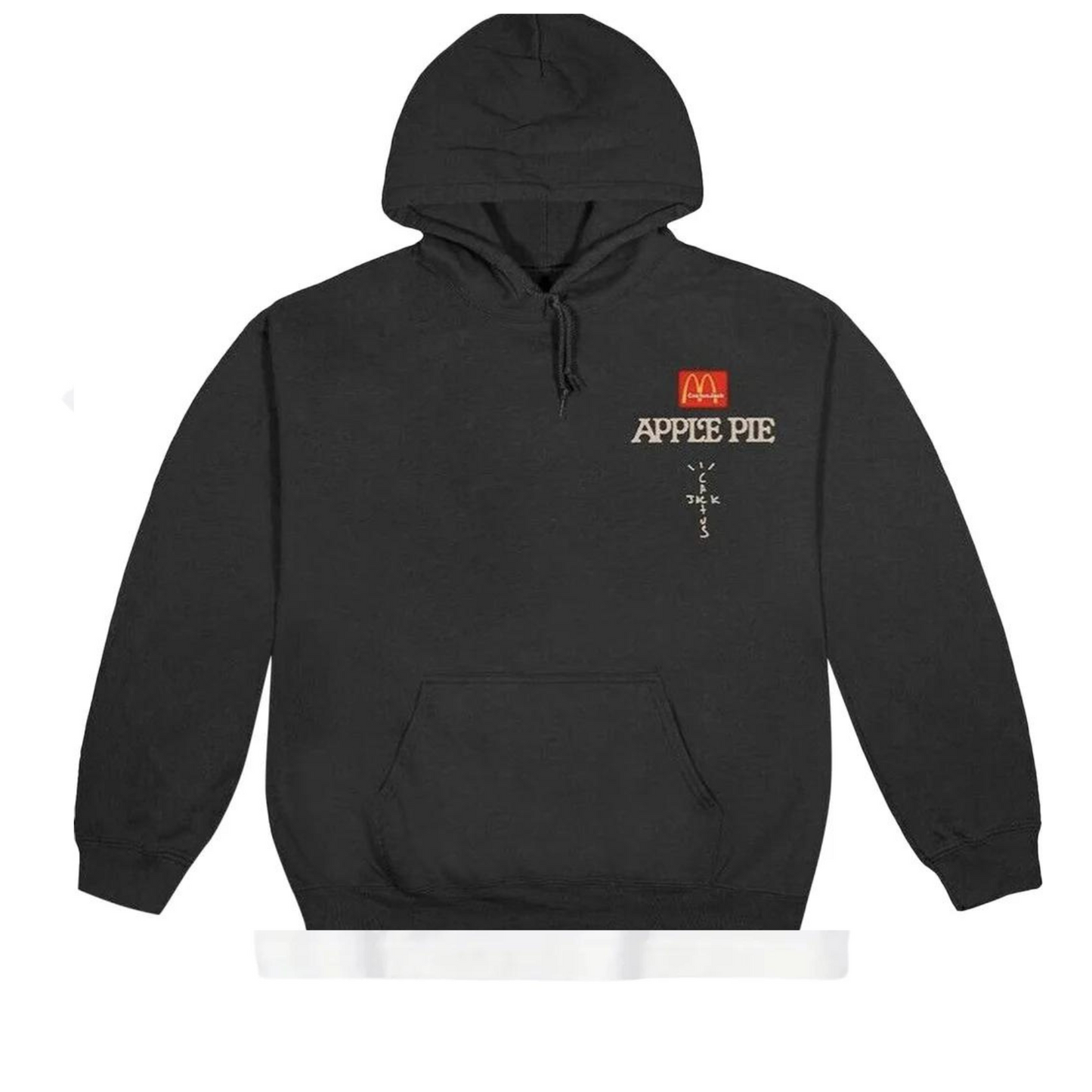 Travis Scott x McDonalds Apple Pie Hoodie Black