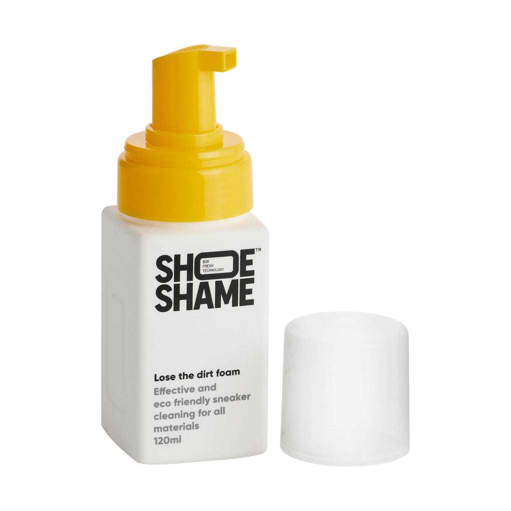 Shoe Shame - Lose the dirt foam