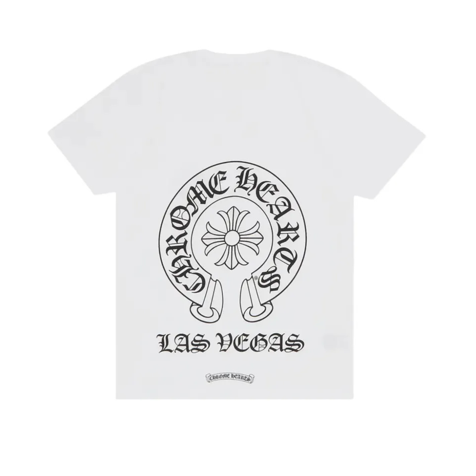 Chrome Hearts Las Vegas Exclusive Μπλουζάκι με λογότυπο Horseshoe στην τσέπη στο στήθος