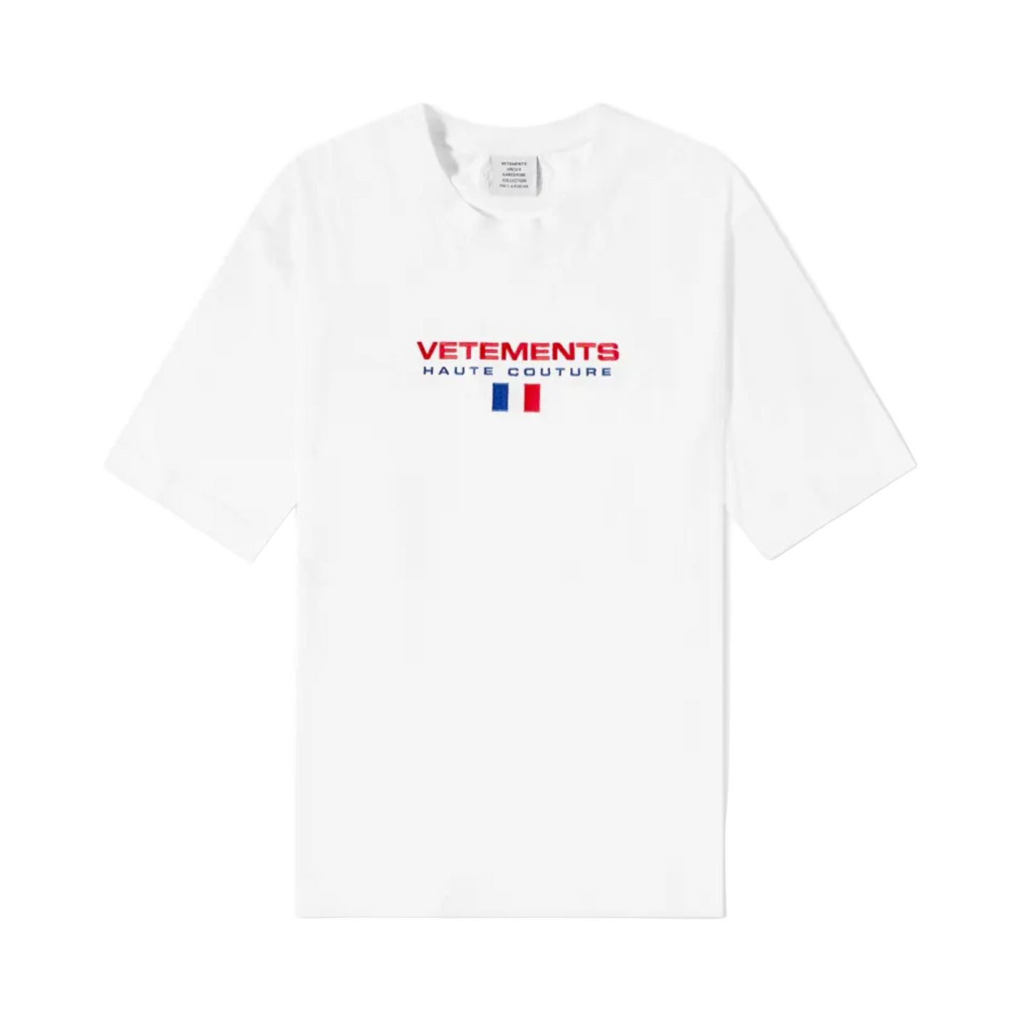 Vetements Haute Couture Logo T-Shirt White