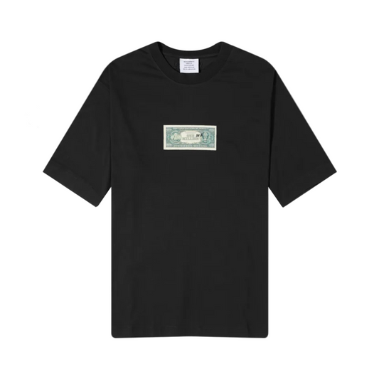 Vetements One in A Million T-Shirt Black