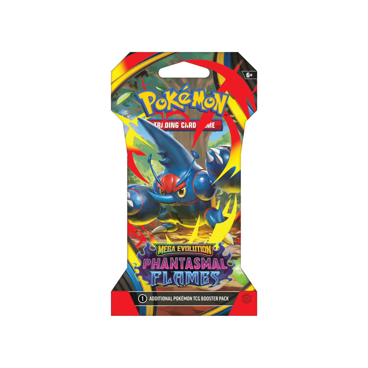 Pokemon Mega Evolution - Phantasmal Flames Sleeved Booster Pack (Random Pack)