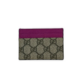 Gucci Card Holder GG Fuchsia