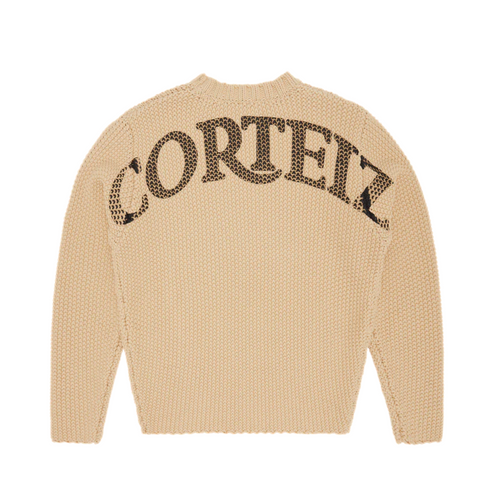 Corteiz Heavy Knit Royale Sweater 'Natural' – OG Market