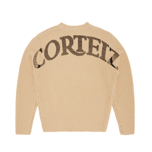 Corteiz Heavy Knit Royale Sweater 'Natural'