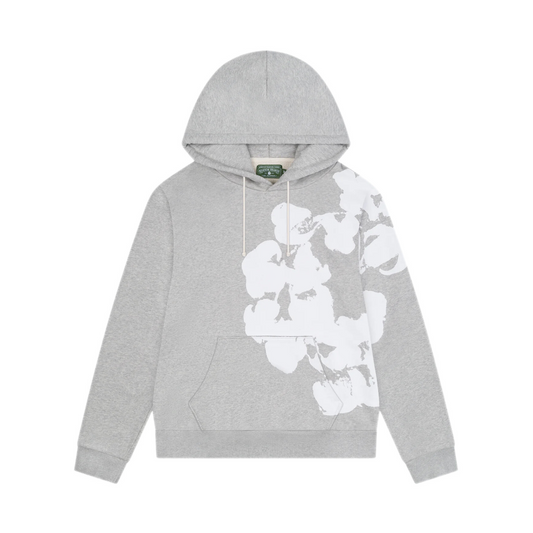 Denim Tears Jumbo Wreath Hoodie 'Grey'