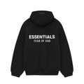 Fear of God Essentials Fleece Hoodie II 'Black'