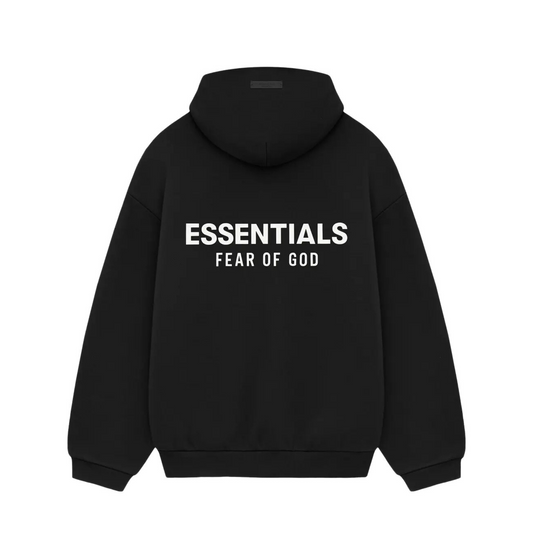 Fear of God Essentials Fleece Hoodie II 'Black'
