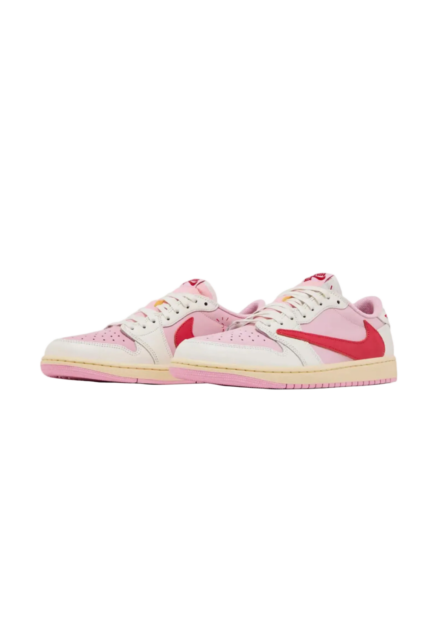Jordan 1 Retro Low OG SP Travis Scott Sail Tropical Pink