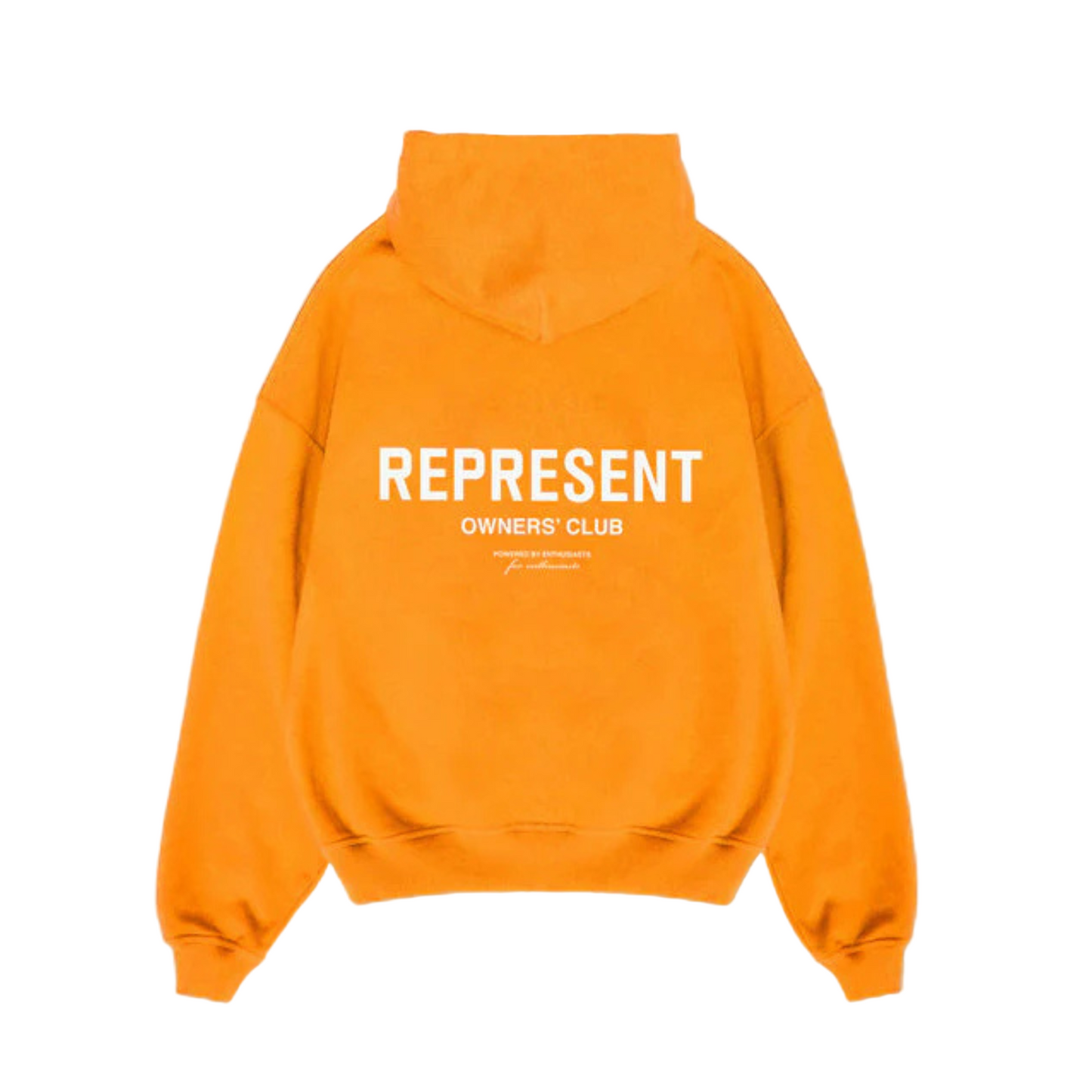Represent Owner's Club Hoodie Neon Orange