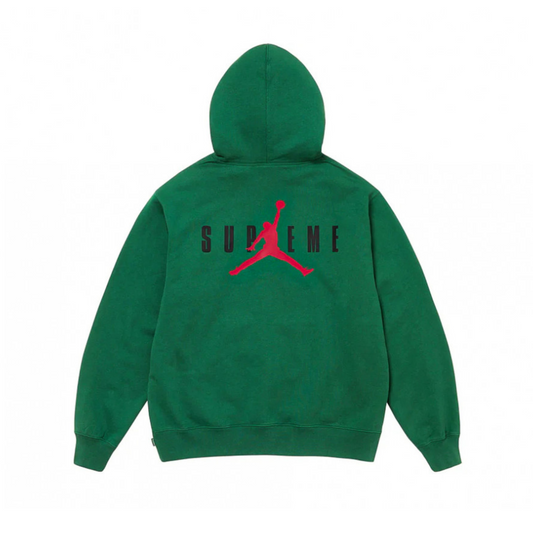 Supreme Jordan Hooded Sweatshirt (FW24) 'Green'