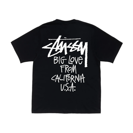 Stussy Big Love Tee 'Black'