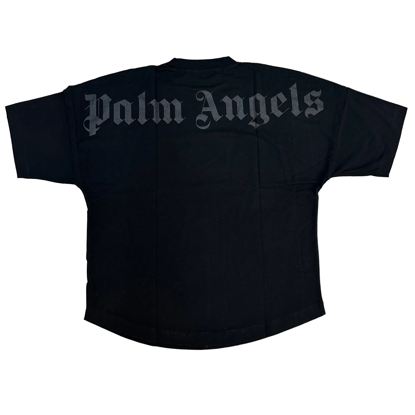 Palm Angels Glitter Classic Logo Over T-shirt - Black