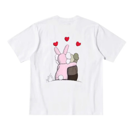 KAWS x Warhol UT Graphic T-Shirt 'White Red'