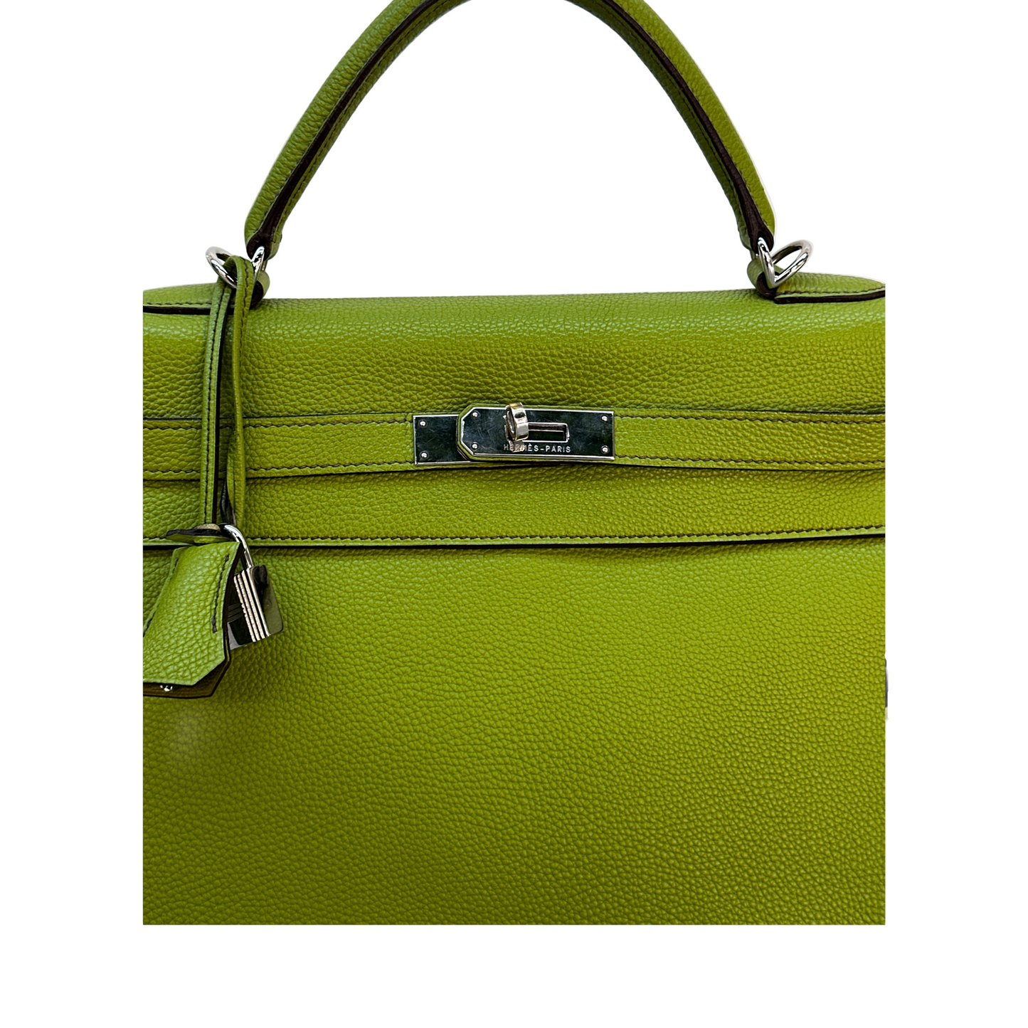 Hermès Kelly 28 – Vert [Green] Togo Leather with Palladium Hardware