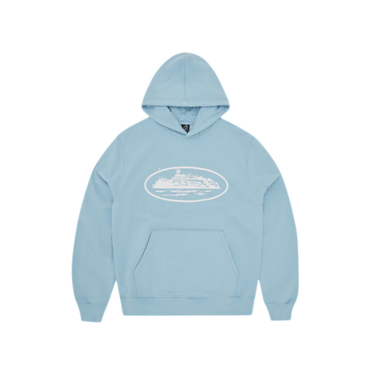 Corteiz Alcatraz Hoodie [Baby Blue]