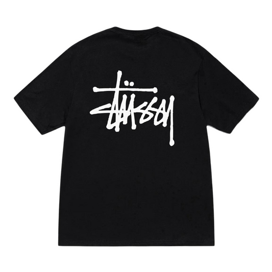 Stussy Basic Logo Tee Black