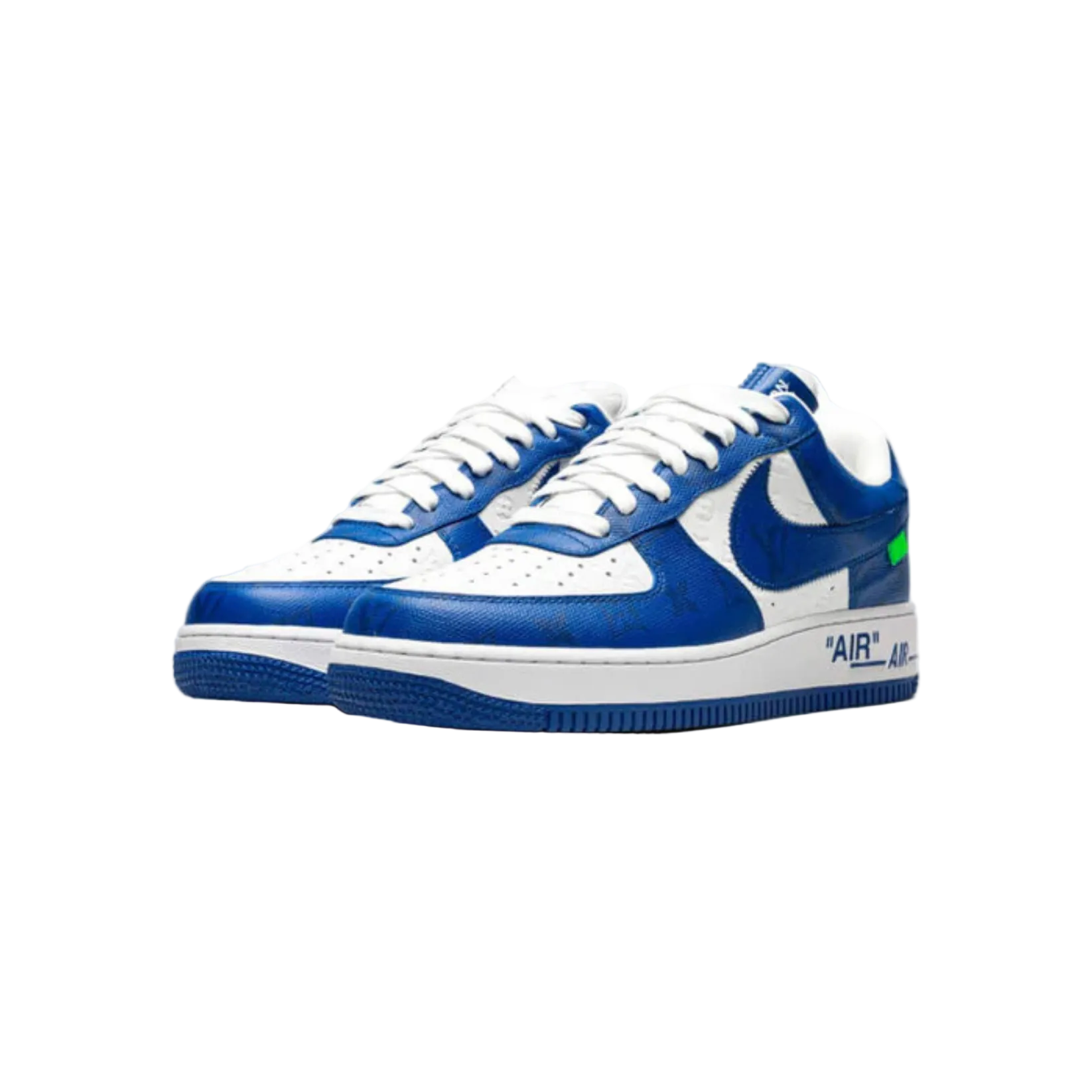 Louis Vuitton Nike Air Force 1 Low By Virgil Abloh White Royal - 48h
