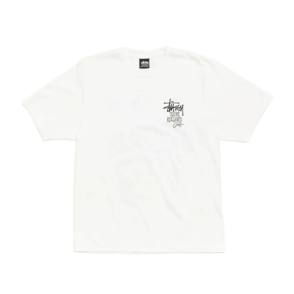 Stussy High Rollers Tee White