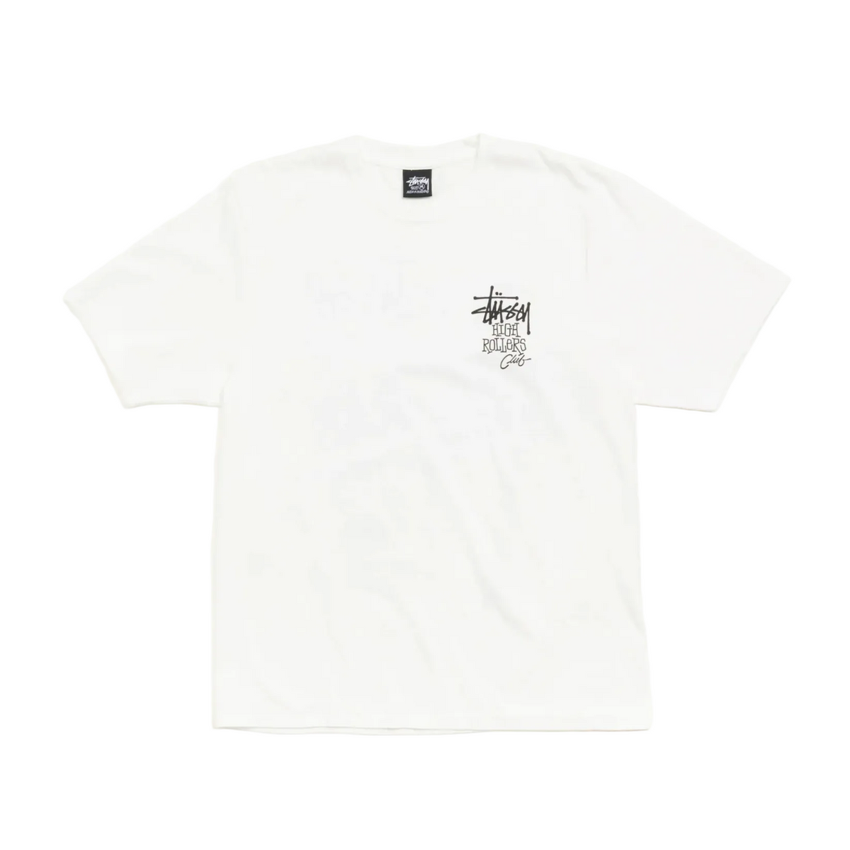 Stussy High Rollers Tee White