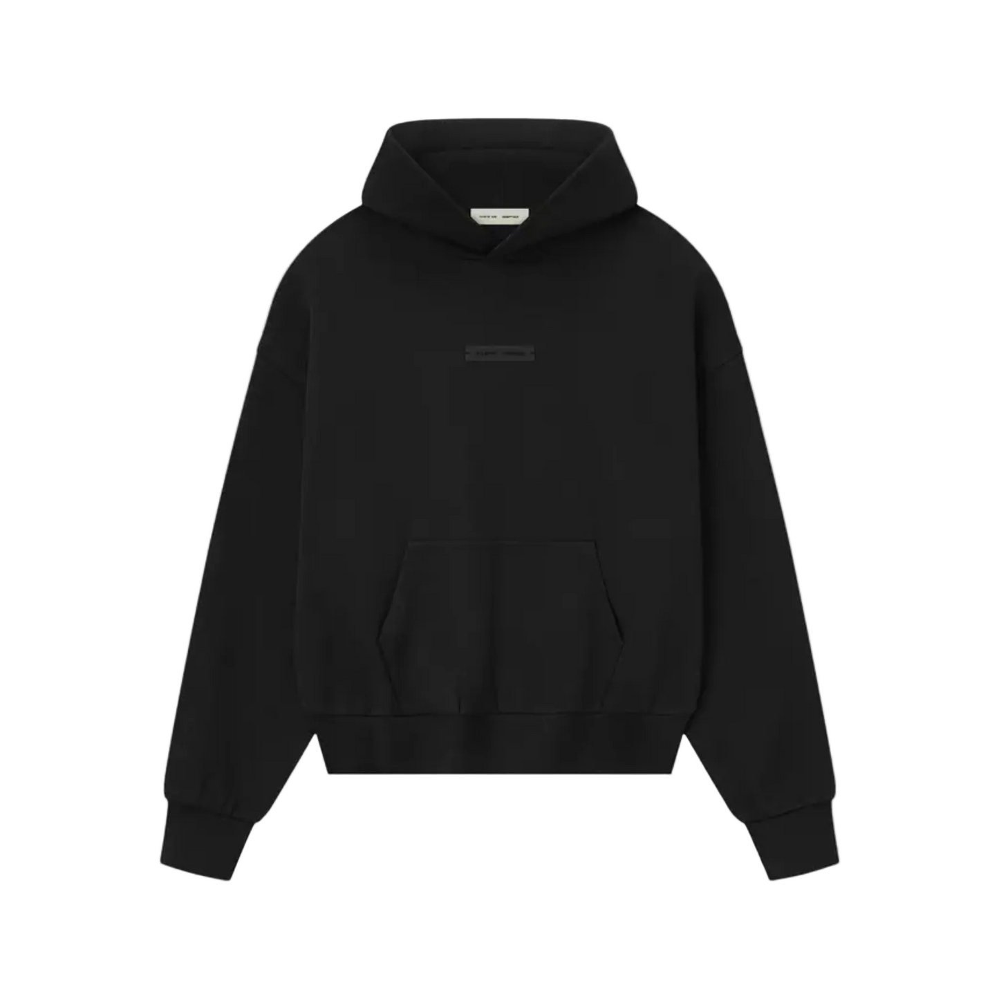 Fear of God Essentials Classic Fleece Hoodie 'Jet Black'