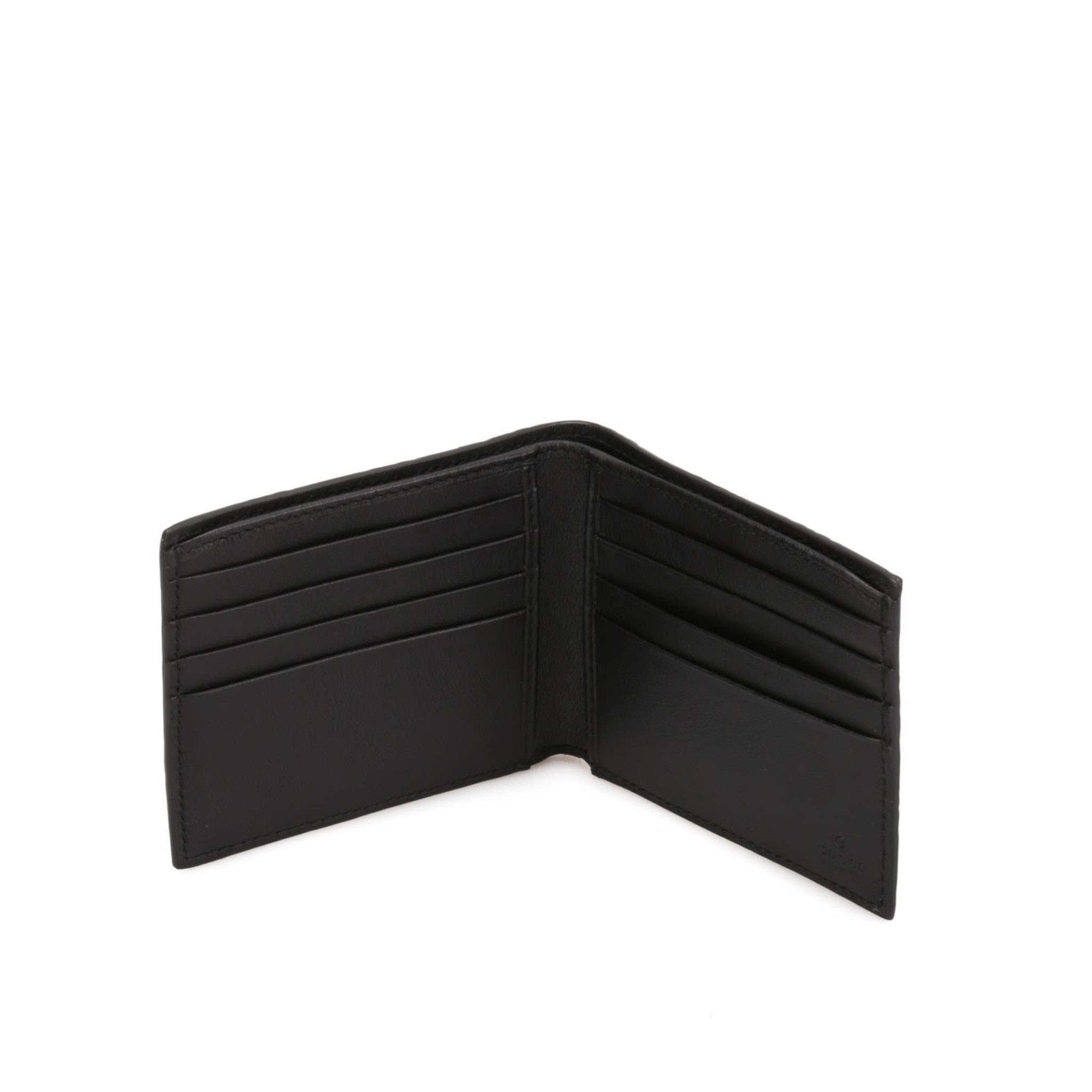 Gucci Bifold Wallet Microguccissima Black
