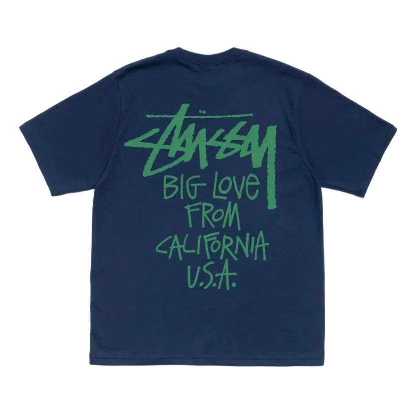 Stussy Big Love Tee 'Navy'